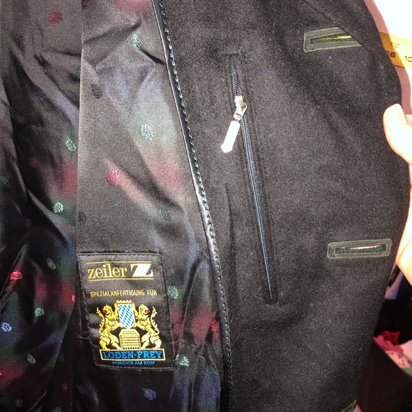 Wool Overcoat Vintage Women Long Full Length with duster - Picture 5 of 12